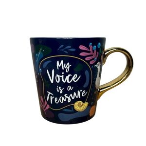 Disney Store Official 2023 The little Mermaid "My Voice Is A Treasure" Mug 16 Oz